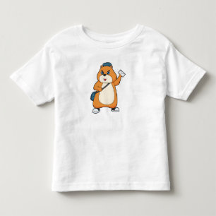T-shirt Pour Les Tous Petits Lettre hamster Postman