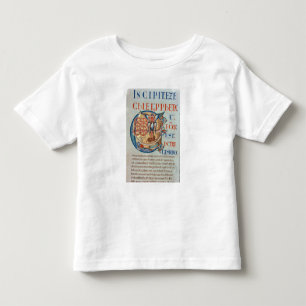 T-shirt Pour Les Tous Petits Lettre initiale "E" et est de factum