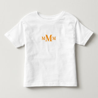 T-shirt Pour Les Tous Petits Lettre personnalisée "M" Modèle Monogramme