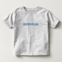 Lettres bleues "Snuggets"