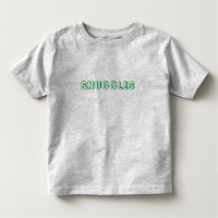 Lettres vertes "Snuggets"