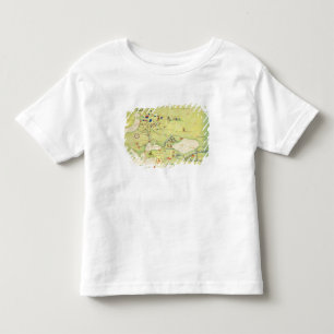 T-shirt Pour Les Tous Petits L'Europe et l'Asie centrale
