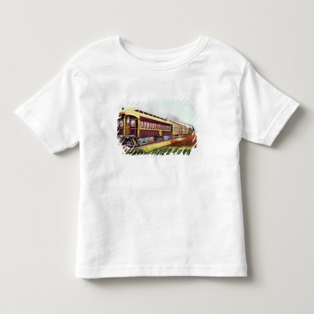 T-shirt Pour Les Tous Petits L'express de foudre (Devant)