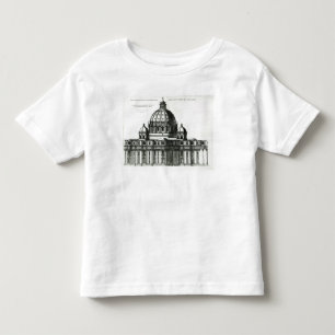 T-shirt Pour Les Tous Petits L'extérieur de la basilique de St Peter à Rome