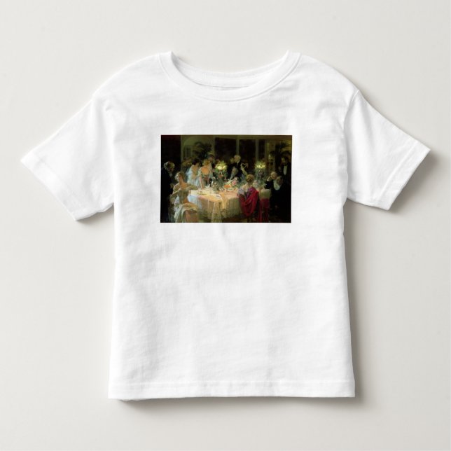 T-shirt Pour Les Tous Petits L'extrémité de Dinner, 1913 (Devant)