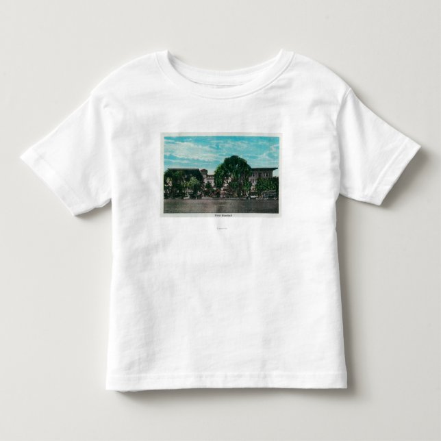 T-shirt Pour Les Tous Petits L'hôtel le Maryland et GroundsPasadena, CA (Devant)