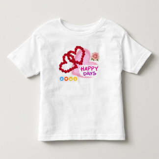 T-shirt Pour Les Tous Petits Licornes Mignonnes et Papillons Floral Coloré Enfa