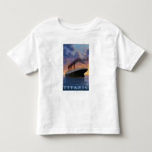 T-shirt Pour Les Tous Petits Ligne titanique d'étoile de SceneWhite
