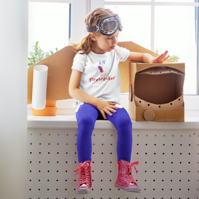 T-shirt Pour Les Tous Petits Lil' 4 juillet (Créateur téléchargé)