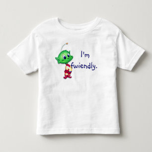 T-shirt Pour Les Tous Petits LIL MONSTA, je suis heureux.
