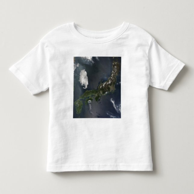 T-shirt Pour Les Tous Petits L'île principale du Japon, Honshu (Devant)