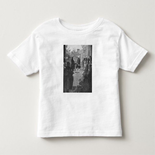 T-shirt Pour Les Tous Petits L'inauguration (Devant)