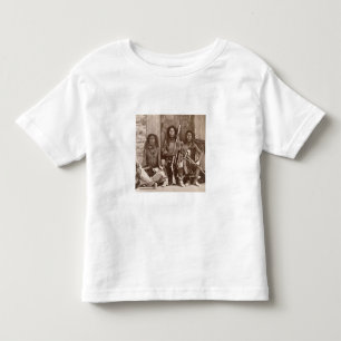 T-shirt Pour Les Tous Petits L'Indien trois brave, photographié par l'anglais