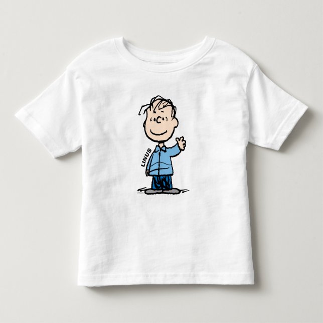 T-shirt Pour Les Tous Petits Linus Waving (Devant)