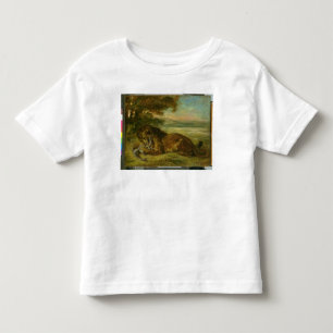 T-shirt Pour Les Tous Petits Lion et alligator, 1863