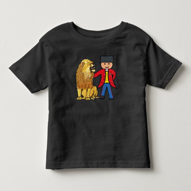 T-shirt Pour Les Tous Petits Lion Tamer (Devant)