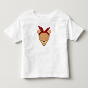 T-shirt Pour Les Tous Petits Lioness with bandana