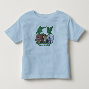 T-shirt Pour Les Tous Petits Lions Tiger Ours Oh Mon