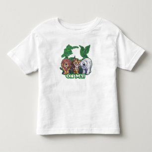 T-shirt Pour Les Tous Petits Lions Tiger Ours Oh Mon