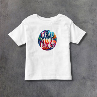 T-shirt Pour Les Tous Petits Lisez plus de livres s'il vous plaît ! Coloré