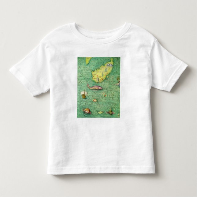 T-shirt Pour Les Tous Petits L'Islande (Devant)