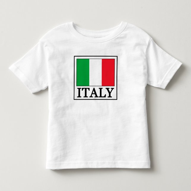 T-shirt Pour Les Tous Petits L'Italie (Devant)