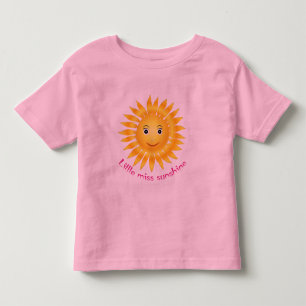 T-shirt Pour Les Tous Petits Little miss sunshine