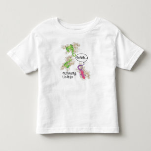 T-shirt Pour Les Tous Petits Lizards coulissants Toddler Tee