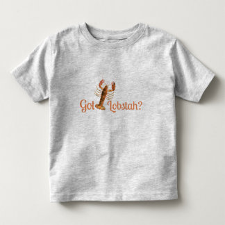T-shirt Pour Les Tous Petits Lobstah Funny Boston ou Maine Accent