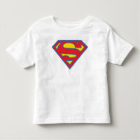 Logo classique Supergirl avec fond bleu