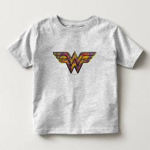 T-shirt Pour Les Tous Petits Logo couleur Wonder Woman