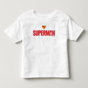 T-shirt Pour Les Tous Petits Logo gras Superman classique
