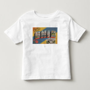T-shirt Pour Les Tous Petits L'Ohio (capitale de l'État/fleur) - grande scène