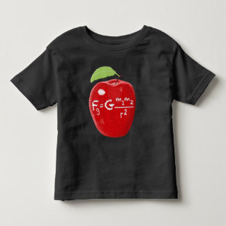 T-shirt Pour Les Tous Petits Loi d'Isaac Newton de professeur de Sciences de la
