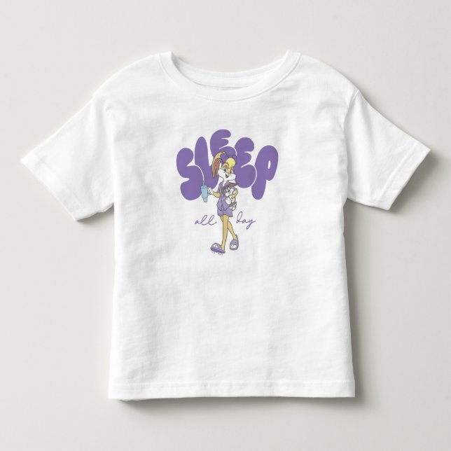 T-shirt Pour Les Tous Petits Lola Bunny Sleep All Day (Devant)