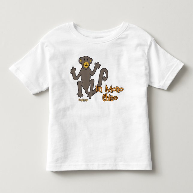T-shirt Pour Les Tous Petits L'ONU Chico mono (un petit singe) (Devant)