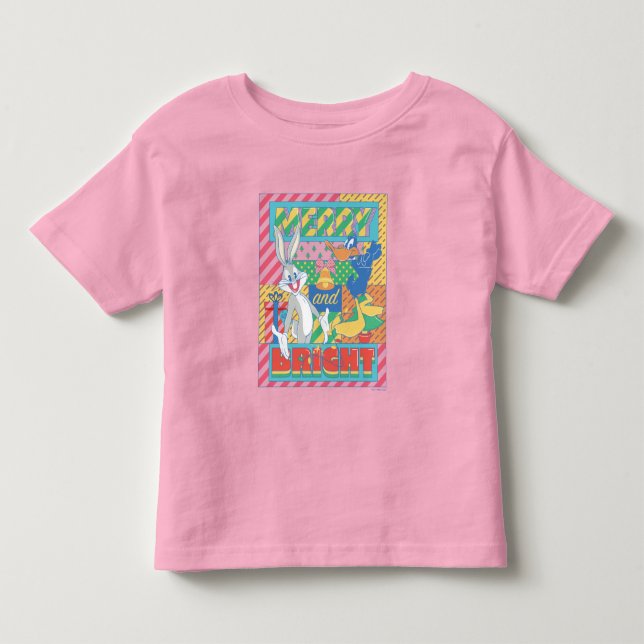 T-shirt Pour Les Tous Petits LOONEY TUNES™ | Joyeux Noël (Devant)