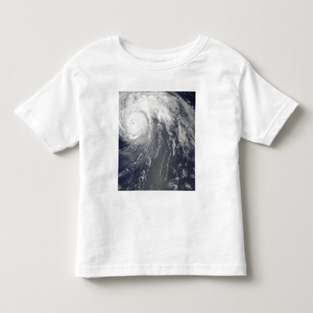 T-shirt Pour Les Tous Petits L'ouragan Bill au large des Bermudes (Devant)
