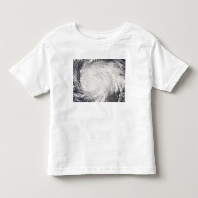 T-shirt Pour Les Tous Petits L'ouragan Gustav sur la Jamaïque (Devant)