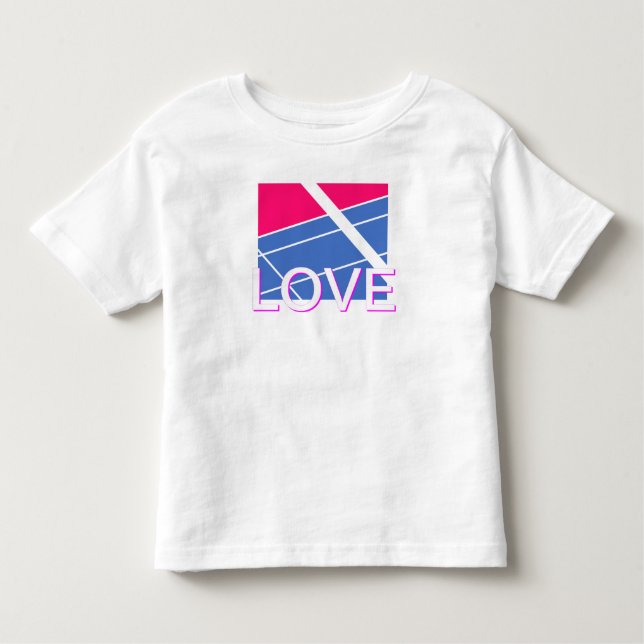 T-shirt Pour Les Tous Petits love (Devant)