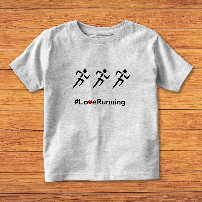 T-shirt Pour Les Tous Petits Love Runner slogan runners (Créateur téléchargé)