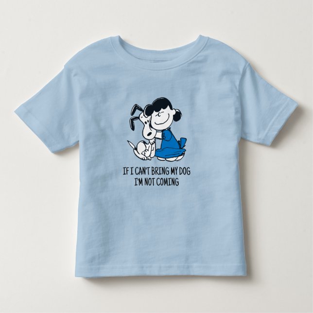 T-shirt Pour Les Tous Petits Lucy Hugging Snoopy (Devant)