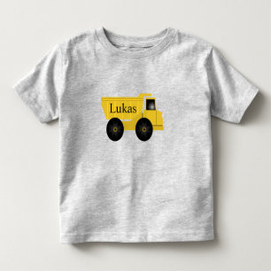 T-shirt Pour Les Tous Petits Lukas, chemise de camionnage personnalisée
