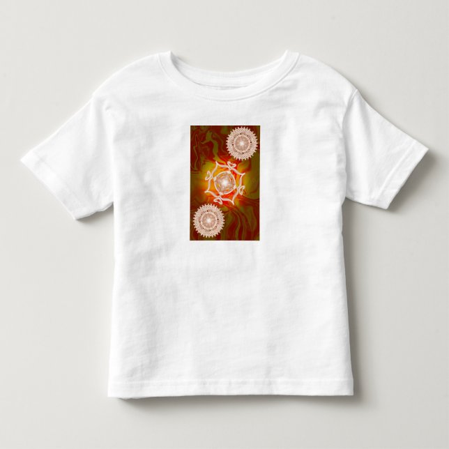 T-shirt Pour Les Tous Petits Lumière dans mon coeur (Devant)