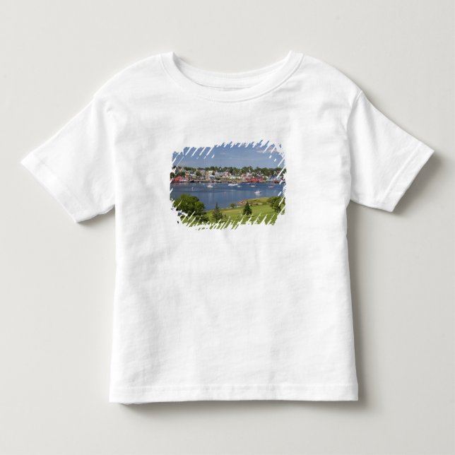 T-shirt Pour Les Tous Petits Lunenberg, Nouvelle-Écosse, Canada. (Devant)