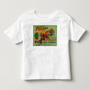 T-shirt Pour Les Tous Petits Lynden, étiquette de caisse de WashingtonTulip