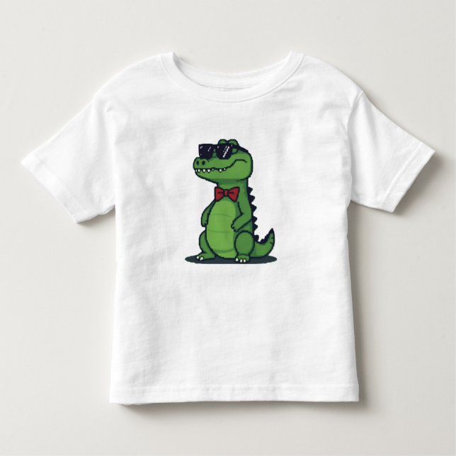 T-shirt Pour Les Tous Petits M. Crocos (Devant)