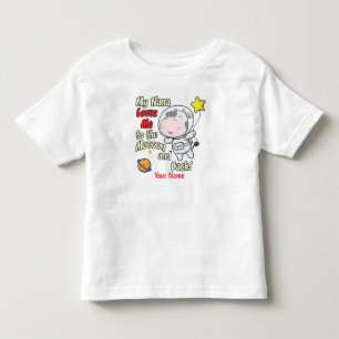 T-shirt Pour Les Tous Petits Ma Nana m'aime