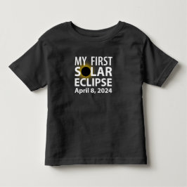 T-shirt Pour Les Tous Petits Ma première éclipse