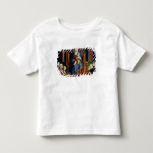 T-shirt Pour Les Tous Petits Madonna avec le saint Nicholas de Bari